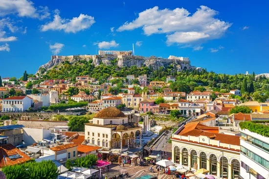 Acropoli di Atene, vista panoramica
