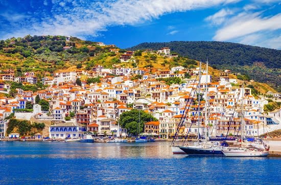 Skopelos Town (Chora), isola di Skopelos, Grecia