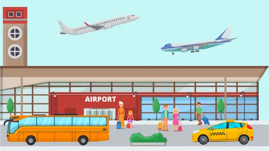 Trasporti da e per l’aeroporto