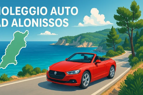 Noleggio auto sulla costa di Alonissos