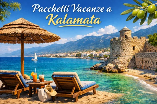 Vacanza estiva sulla costa di Kalamata